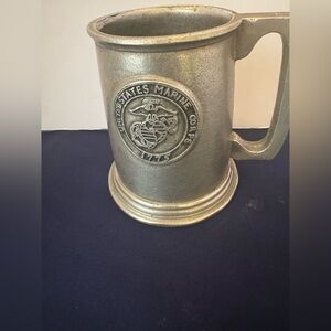 United States Marine Corps Pewter Mug Wilton -Columbia PA  RWP